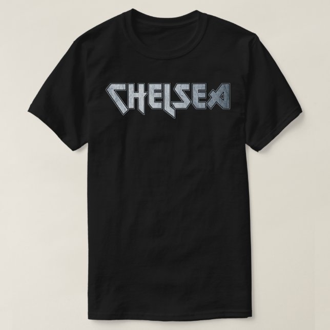 Camiseta Chelsea metalizado fuerte (Diseño del anverso)