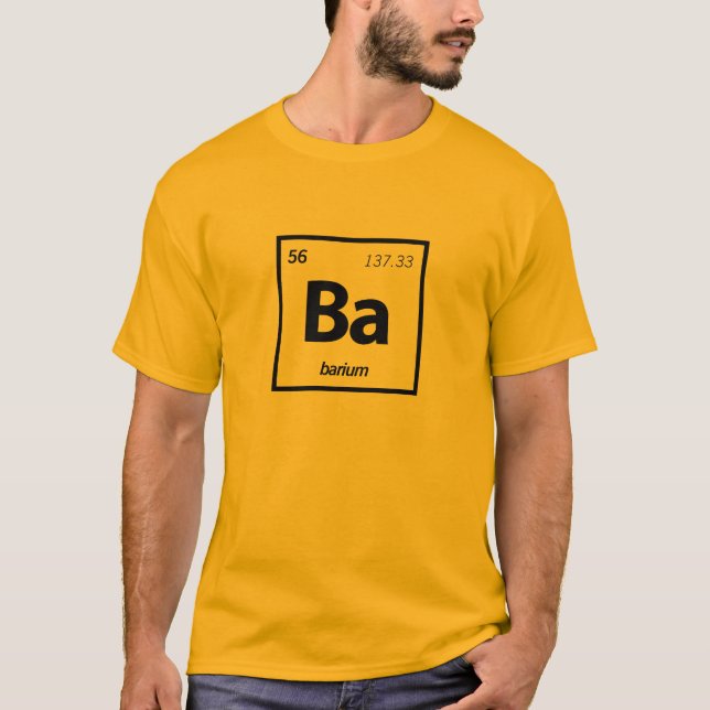 Camiseta Chemical Barium (Anverso)