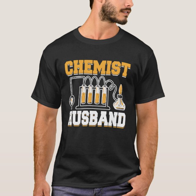 Camiseta Chemist Husband Chemistry Lab Chemical Science Lab (Anverso)