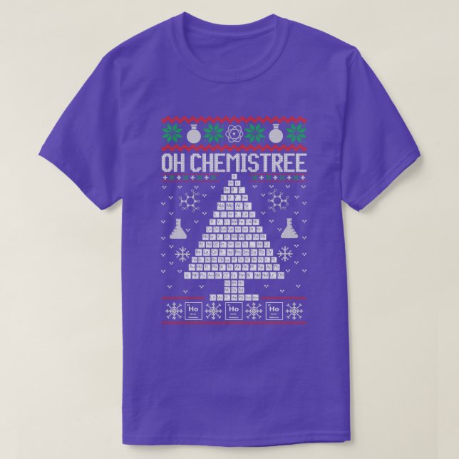 CAMISETA CHEMISTREE  (Diseño del anverso)
