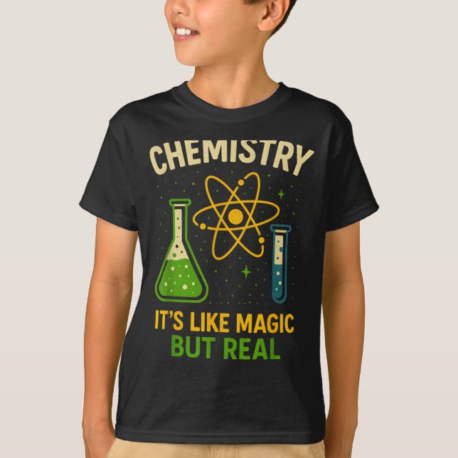 Camiseta Chemistry It’s Like Magic Funny Science Teacher St (Anverso)