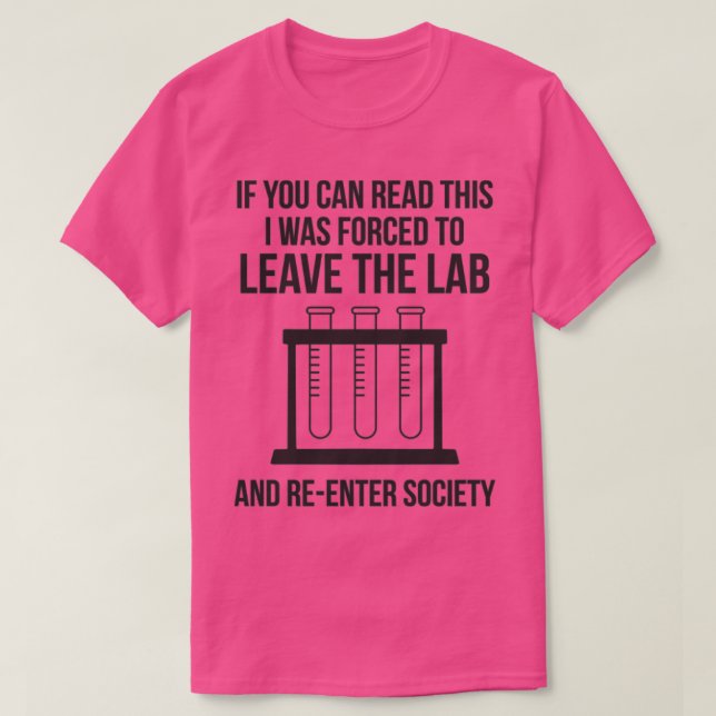 Camiseta Chemistry Science Funny Laboratory Scientist Nerd (Diseño del anverso)