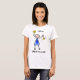 Camiseta Chemo Bell - mujer del cáncer de colon (Anverso completo)