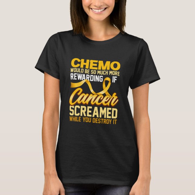 Camiseta Chemo Sería Mucho Más Recompensativo (Anverso)