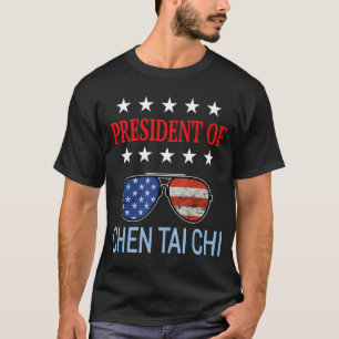 Camiseta Chen Tai Chi Curando A Terapia De Bandera Estadoun