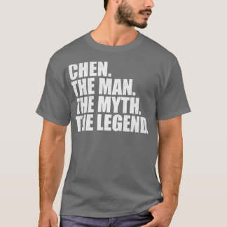 Camiseta ChenChen Nombre de la familia Chen apellido Chen A