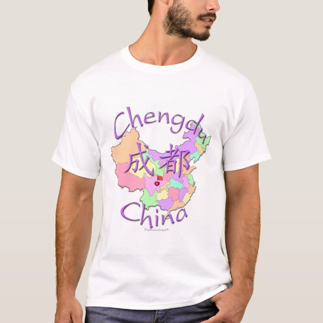 Camiseta Chengdu China (Anverso)