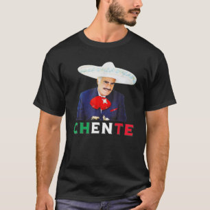 Camiseta Chente Vicente Fernandez - Sigo Siendo El Rey Mexi