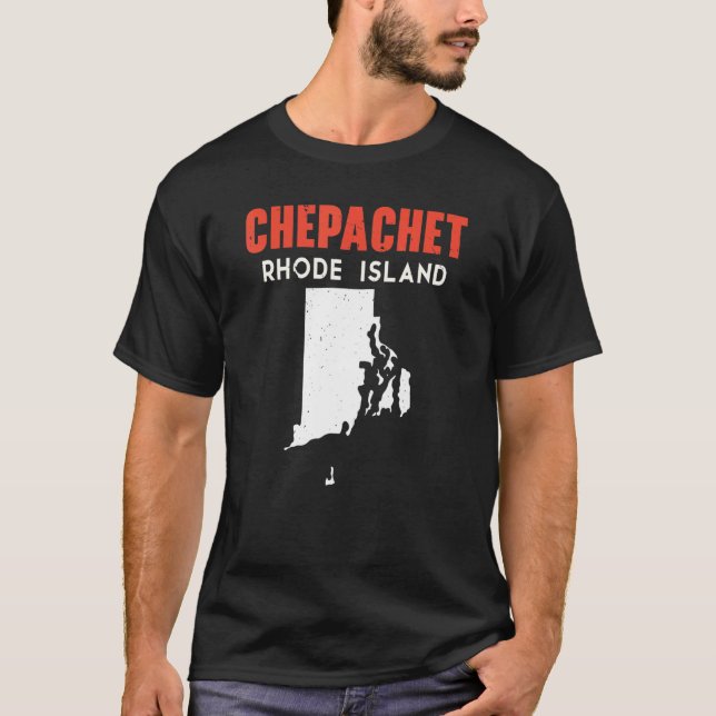 Camiseta Chepachet Rhode Island USA State America Travel (Anverso)
