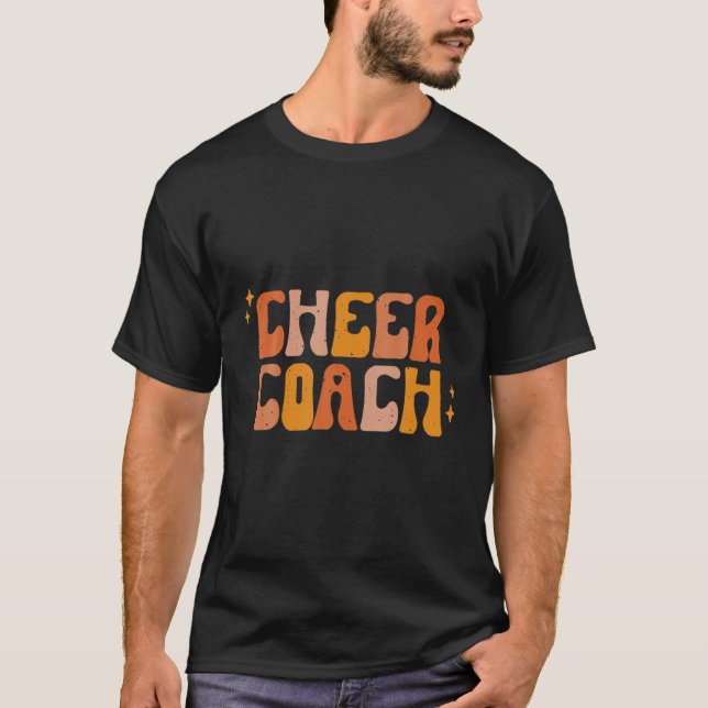 Camiseta Cheque Coach School Spirit Team Retro (Anverso)