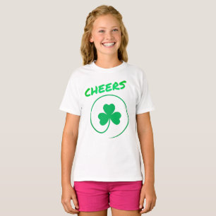 Camiseta Cheque el Día de los Santos Patrones Verdes de Sh