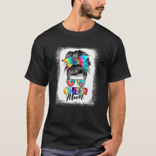 Camiseta Cheque Mom Messy Bun Hair Gafas De Sol Morir Madre