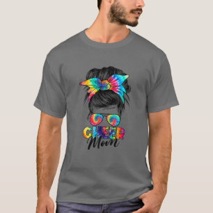 Camiseta Cheque Mom Messy Bun Hair Gafas De Sol Morir Madre