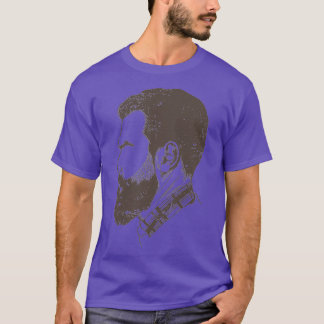 Camiseta chequeo y barba completa