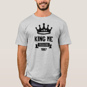 Camiseta Cheques King Me