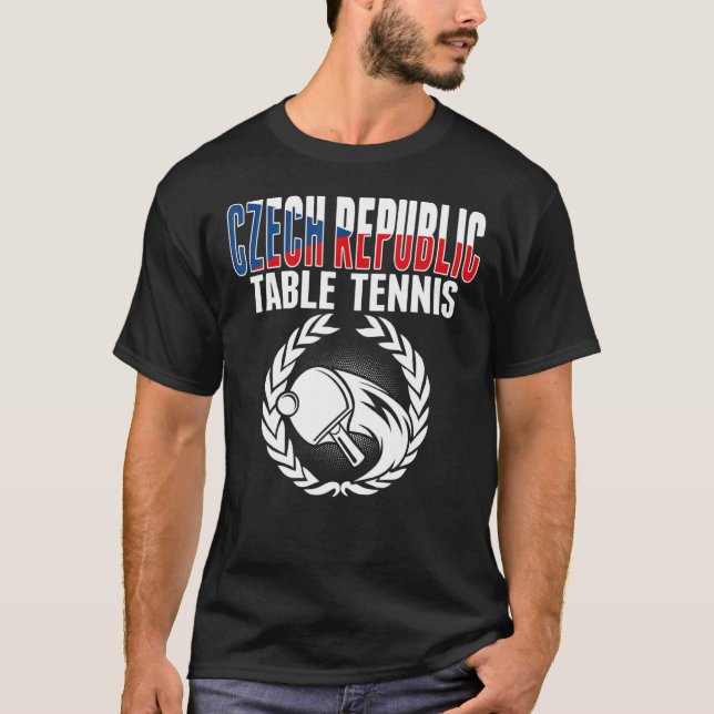 Camiseta Chequia de Ping Pong Supp (Anverso)