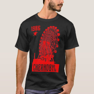 Camiseta Chernobyl Tschernobyl 1986 Explosión radiactiva R