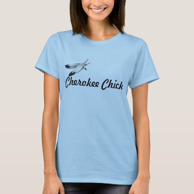 Camiseta cherokee del polluelo (Anverso)