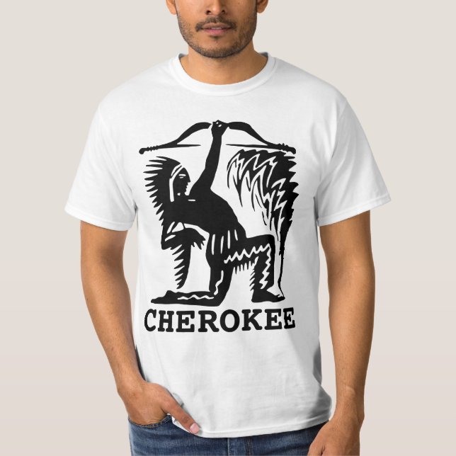 CAMISETA CHEROKEE INDIAN T-SHIRT (Anverso)