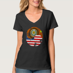 Camiseta Cherokee Native America Cherokee Flag Cherokee Tee