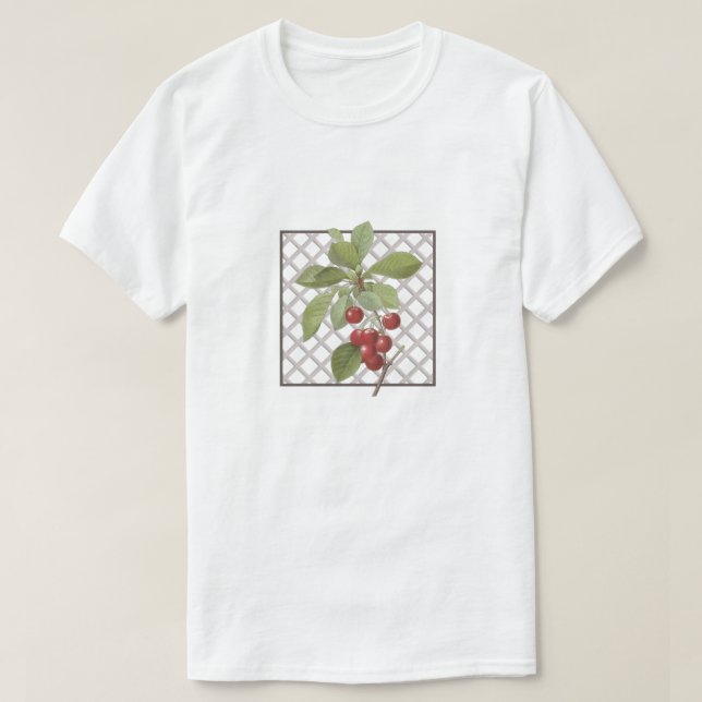 CAMISETA CHERRIES (Diseño del anverso)