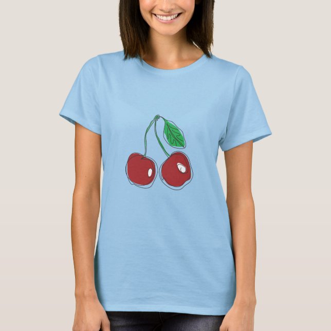 Camiseta Cherries (Anverso)