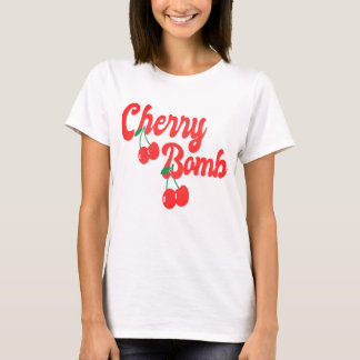 Camiseta Cherries Bomb- Red Cherry Bomb