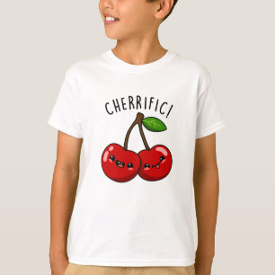 Camiseta Cherrific Juego de Palabras Cereza Roja Divertida