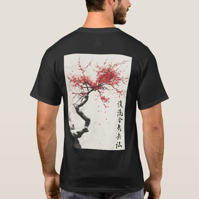 Camiseta Cherry Blossom Kanji (Reverso)