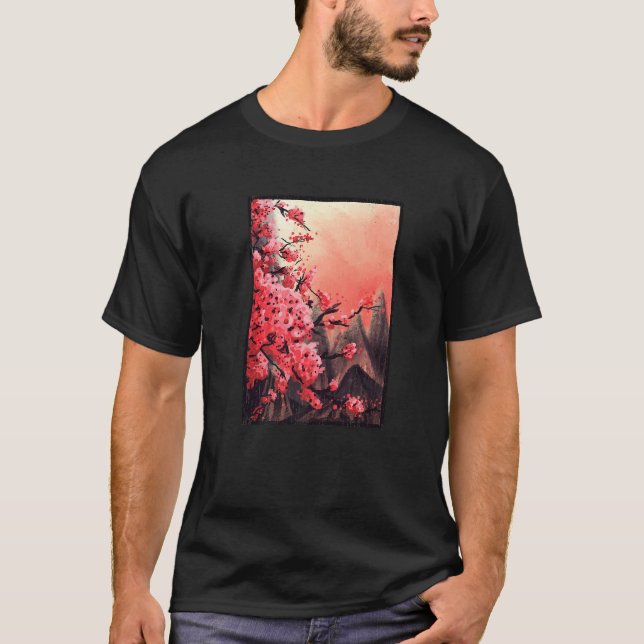 Camiseta Cherry Blossom Premium (Anverso)