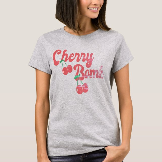 Camiseta Cherry Bomb (Anverso)