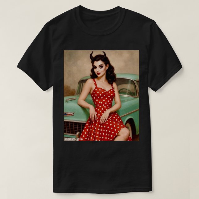 Camiseta Cherry Bombshell (Diseño del anverso)