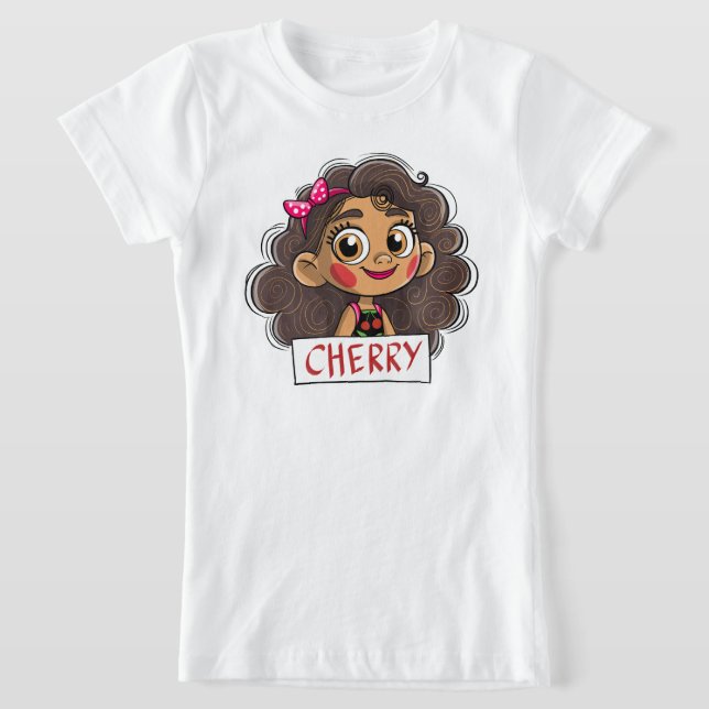 Camiseta Cherry _ By: Ahmad Qaddura (Distribución)