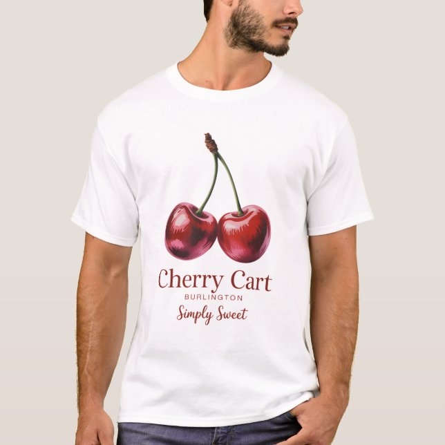 Camiseta Cherry Cart (Anverso)
