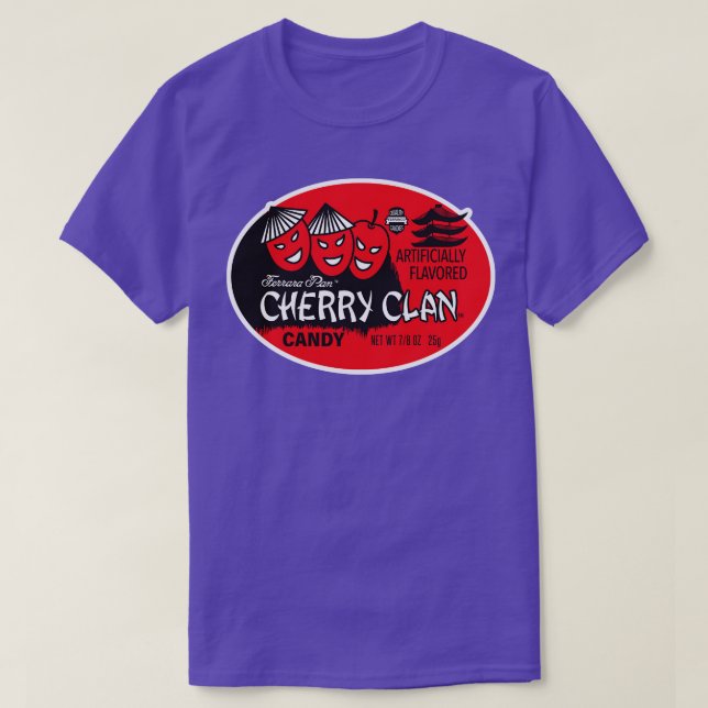 Camiseta Cherry Clan Candy (Diseño del anverso)