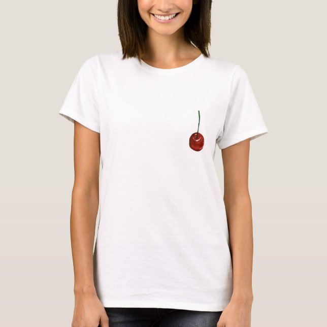 Camiseta cherry_cutout (camiseta lateral ligera) (Anverso)