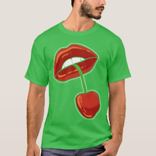 Camiseta Cherry Delight Makeup Artist Gift chica