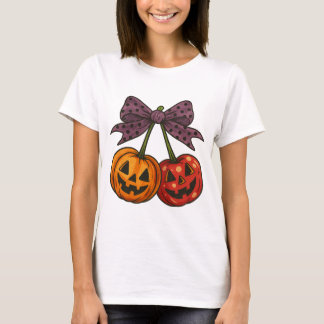 Camiseta Cherry Halloween｜Halloween Cherries｜Pumpkin cherri