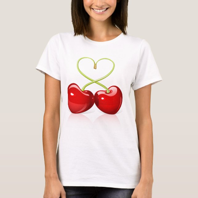 Camiseta Cherry Heart (Anverso)
