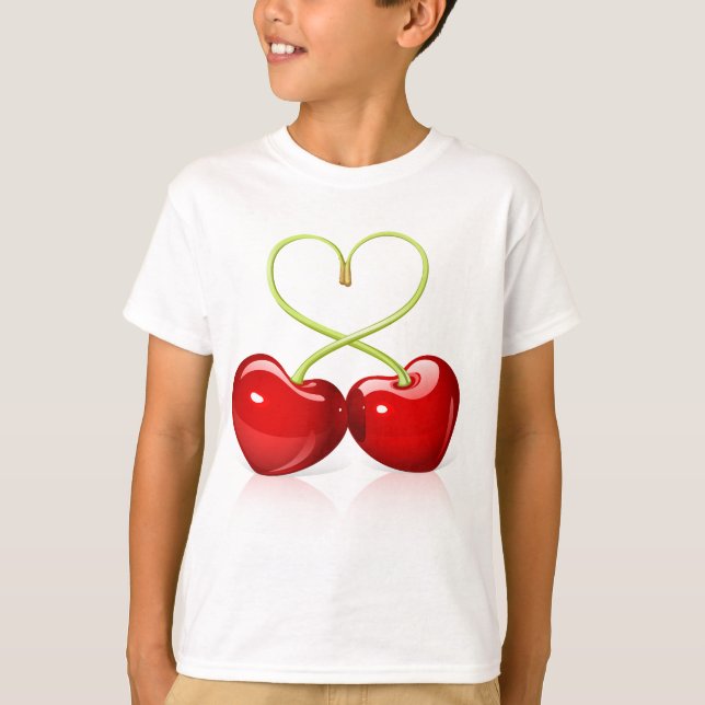 Camiseta Cherry Heart (Anverso)