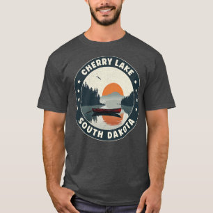 Camiseta Cherry Lake South Dakota Sunset