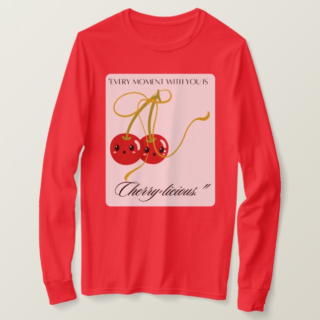 CAMISETA CHERRY-LISIMOSO (Anverso del diseño)
