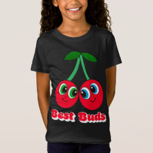 Camiseta Cherry Mejor Amigo Chica Girlfriend Smile Twin Ber