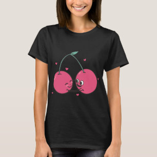 Camiseta Cherry Mejor Amigo Chica Girlfriend Smile Twin Ber