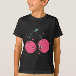 Camiseta Cherry Mejor Amigo Chica Girlfriend Smile Twin Ber