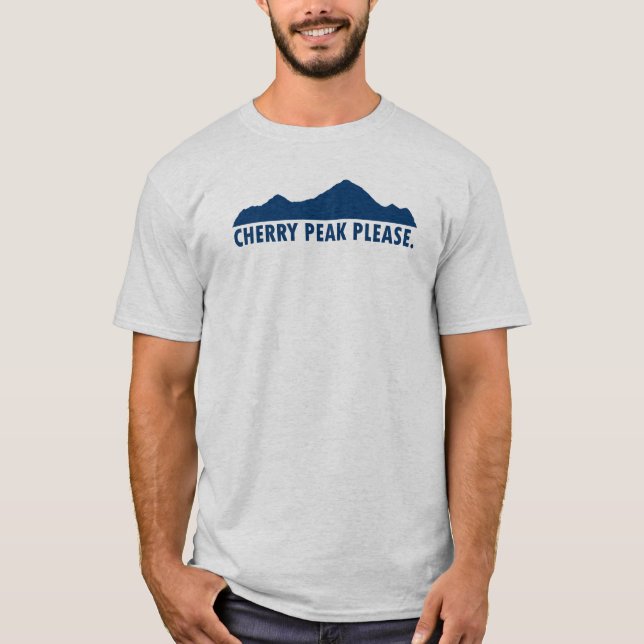 Camiseta Cherry Peak Resort por favor (Anverso)