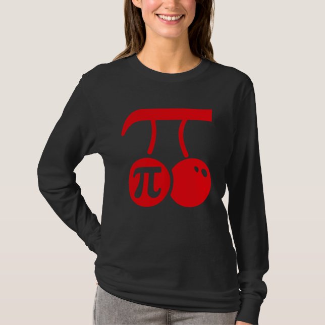 Camiseta Cherry Pi Day  Math Nerd Pie Teacher 3 14 Pi math (Anverso)