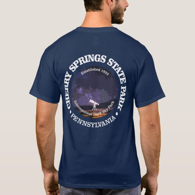 Camiseta Cherry Springs SP (Reverso)
