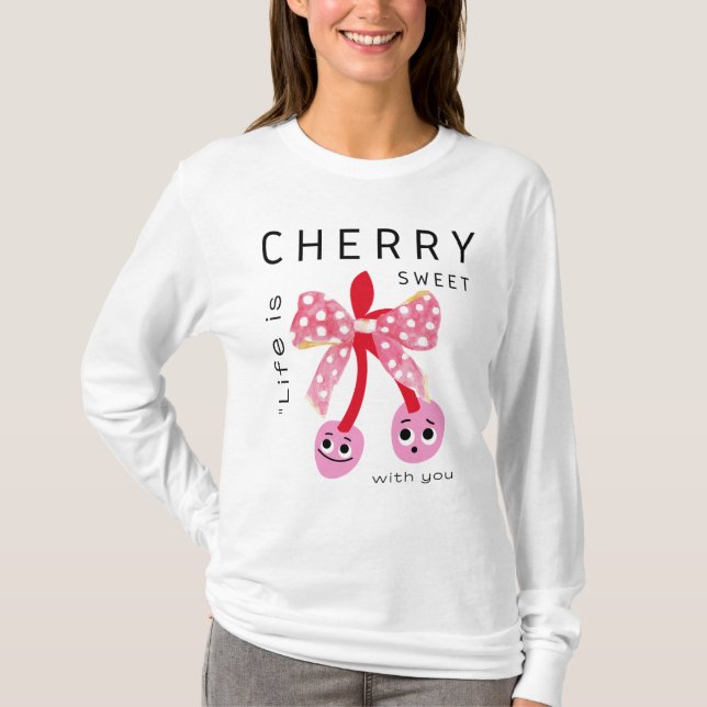 CAMISETA CHERRY SWEET (Anverso)