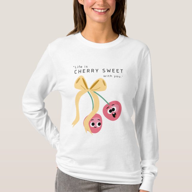 CAMISETA CHERRY SWEET (Anverso)